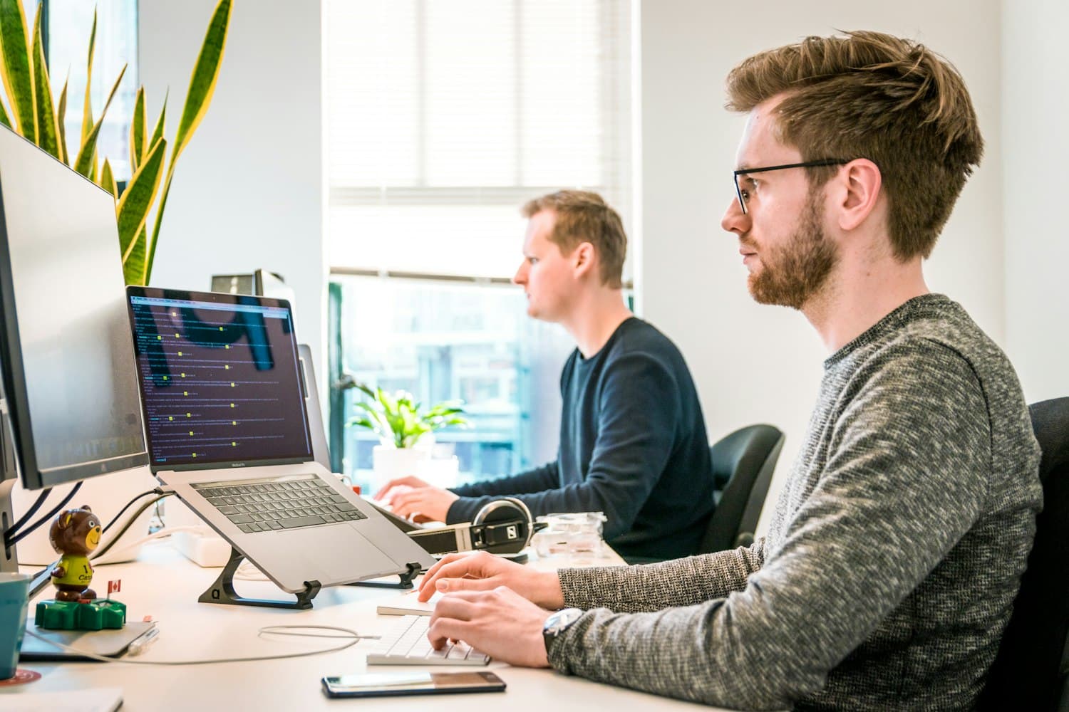 Designers working in an office